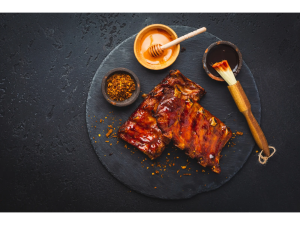 Gegrilde spareribs