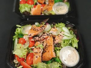 Maaltijdsalade zalm
